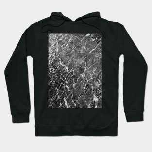 Black marble Hoodie